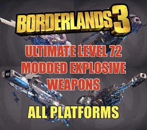 Pistolas explosivas modificadas Godmode 3 Max Level 72 XBOX X/S PS4 PS5 PC - Imagen 1 de 12