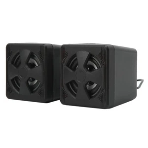 `Desktop Sound Mini 3 5 Mm Schnittstelle USB Verkabelt Stereo-Lautsprecher F - Photo 1/24