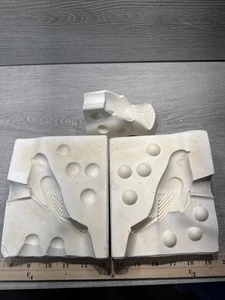 Vintage Arnels 3 Piece Bird 499 Ceramic Slip Mold - Picture 1 of 8