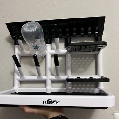 Dr. Brown’s Drying Tower, Stand-Up Drying Rack, Countertop Baby Bottle Drying - Image 1 of 2