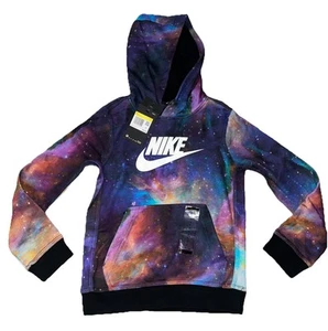 Boys NIKE NWT Size small Hoodie Sweatshirt Cosmic Color - Picture 1 of 2
