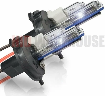 HID-Warehouse HID Xenon  Bulbs - H4 / 9003 6000K - Light Blue (1 Pair) - Image 1 of 4