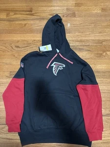New Nike Atlanta Falcons NFL Team Oversized Pullover Hoodie Sz Women S MSRP 85 - Picture 1 of 11