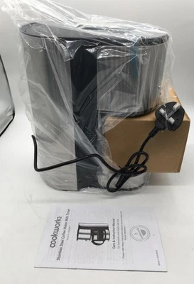 COOKWORKS Stainless Steel Filter Coffee Maker with Timer (GH131E) - Image 1 of 4