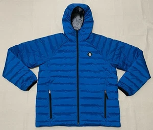 Alaskan Hardgear AKHG Puffin Hooded Puffer Jacket! Blue Size Mens Large - Picture 1 of 20