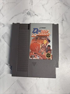 DOUBLE DRIBBLE Nintendo NES 1987 Authentic Tested Works - Picture 1 of 4