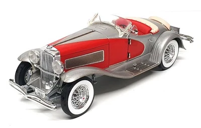 Ertl 1/18 Scale 91025B - 1935 Duesenberg SSJ Clark Gable - Silver/Red - Image 1 of 4