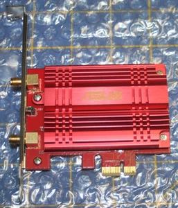 Adaptador PCI-E inalámbrico de doble banda Asus PCE-AC56 - altura completa - sin antena - Imagen 1 de 6