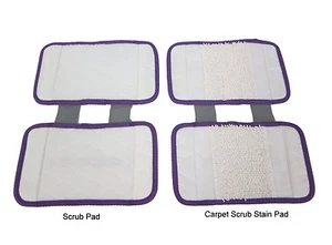 Replacement Pad Carpet Cleaning Pad Scrub  (2pc pack) for Shark Sonic Duo KD400W - Picture 1 of 1
