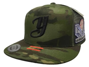 YAQUIS DE OBREGON LIGA MEXICANA DEL PACÍFICO BASEBALL HAT GREEN CAMO MESH - Picture 1 of 5