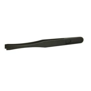 Pinzas duraderas ESD antiestáticas punta plana de fibra de 116 mm 6 mm joyería electrónica - Imagen 1 de 2