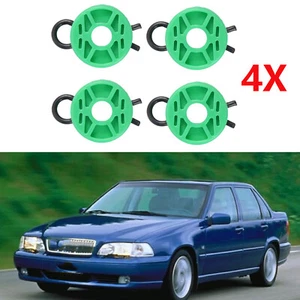 4X_For Volvo 850 S70 V70 Front Power Window Regulator Guide Roller Clip #4493433 - Picture 1 of 7