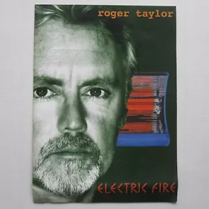 Roger Taylor (Queen) 'Electric Fire' 1999 UK Tour Concert Programme Book - Picture 1 of 9