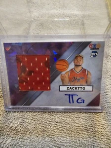 Reliquia autógrafa Tru Creator ZachTTG 2021 12/50 - Imagen 1 de 2