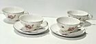 VTG HARMONY MIKUNI CHINA LOT. 4- TEACUPS 2- SAUCERS. MADE IN JAPAN. GOOD COND.
