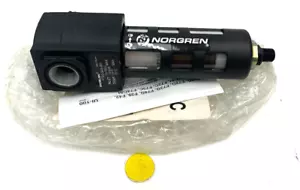 NORGREN EXCELON F72G-3AS-001 PENEUMATIC FILTER 3/8" NO INDICATOR AUTO DRAIN - Picture 1 of 4