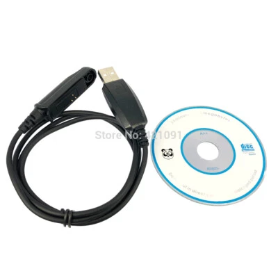 USB Programming Cable For BaoFeng 9R UV-9R Plus GT-3WP BF-A58 UV-XR BF-9700  - Image 1 of 4