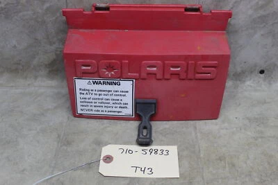 1994 Polaris 400l compartimento de armazenamento traseiro caixa de ferramentas tampa da lixeira 5430769-1020 - Imagem 1 de 4