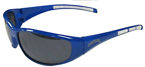 MILWAUKEE BREWERS SUNGLASSES 3 DOT WRAP UV 400 PROTECTION AND W/FREE POUCH/BAG Cover