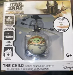 Star Wars The Mandalorian The Child In Pram UFO Ball Helicopter - Picture 1 of 2