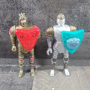 Vintage 1999 Mystic Knights of TirNaNog McDonalds Happy Meal Toy Rohan & Angus - Picture 1 of 7