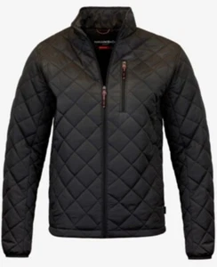 Hawke & Co. Men's Diamond Quilted Jacket Black S - Picture 1 of 6