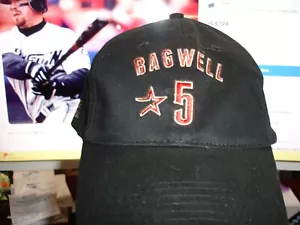 ASTROS SGA: JEFF BAGWELL #5 CAP (HOF) - Picture 1 of 3
