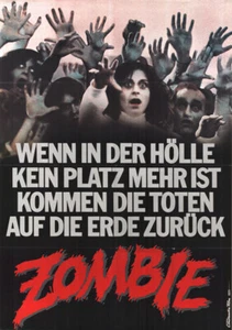 Zombie ORIGINAL A0 Kinoplakat George A. Romero / David Emge / Ken Foree / HORROR - Picture 1 of 1