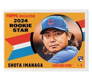 Shota Imanaga 2024 Throwback Thursday TBT Topps Rookie Stars #139 RC - Picture 1 of 1