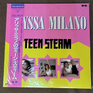 Sealed ALYSSA MILANO Teen Steam JAPAN Laser Disc LD PCLP-00026 OBI workout 1988 - Picture 1 of 13
