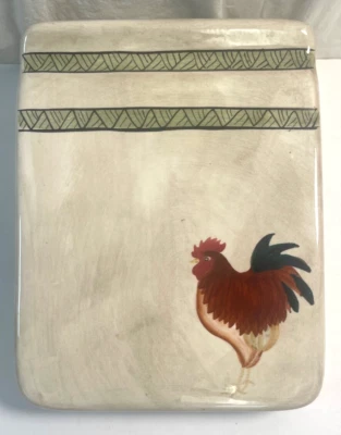 World Market Ceramic Country Kitchen Countertop Dry Erase Board - Image 1 of 4