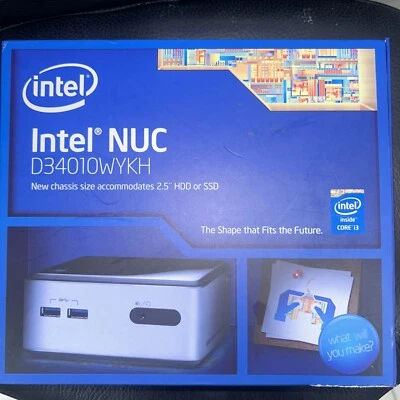 Intel NUC i3-4010U /8GB RAM / D34010WYK /No HDD /No OS - Image 1 of 4