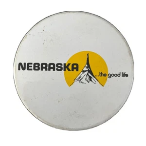 Chimney Rock Nebraska The Good Life 57mm 2-1/4" No Pin Back Button Vintage - Bild 1 von 9