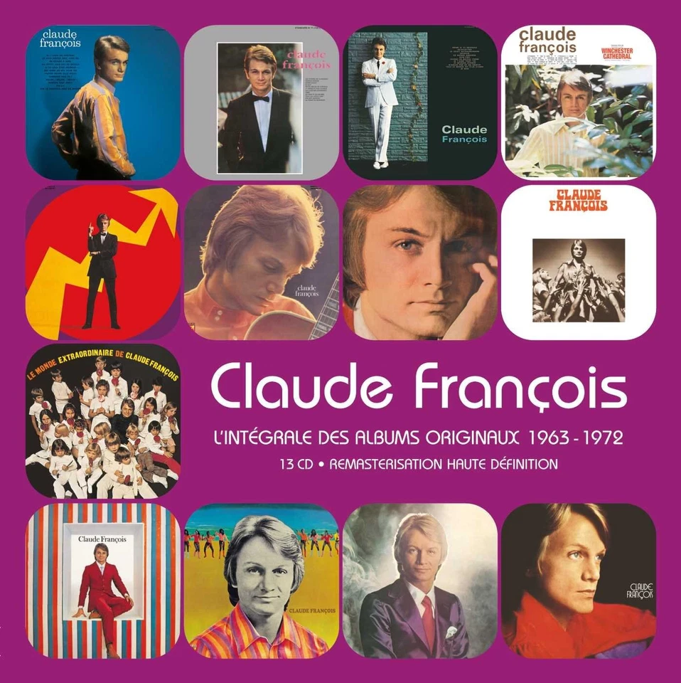 Claude Francois L'Integrale des Albums Originaux 1963-1972 (CD) - Bild 1 von 1