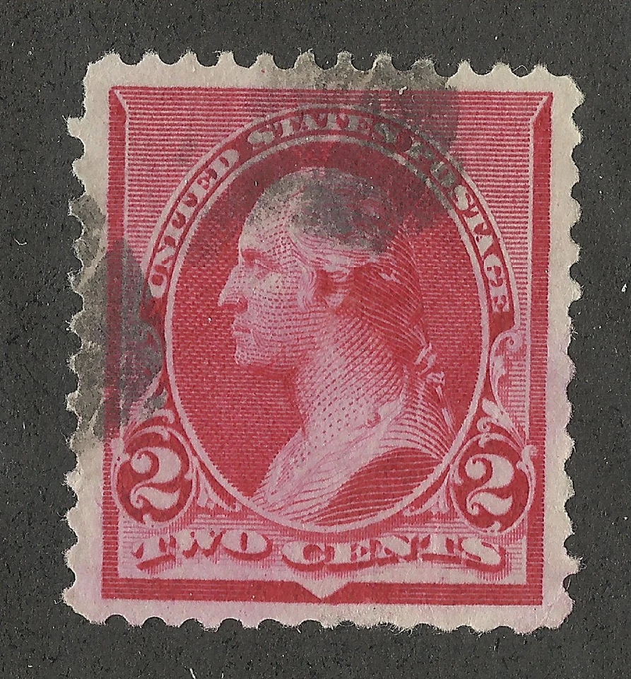 US 220 @ (1890) 2c, Used, Grade: VF/XF - Washington - Image 1 of 1