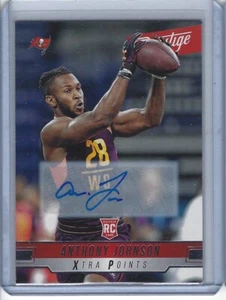 2019 Panini Prestige Anthony Johnson Xtra Points Autograph Rookie RC Auto  - Picture 1 of 1