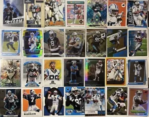 Panthers NFL Football Card Lot (50 Cards) Rookies, Stars, Inserts -80s-now - Picture 1 of 9