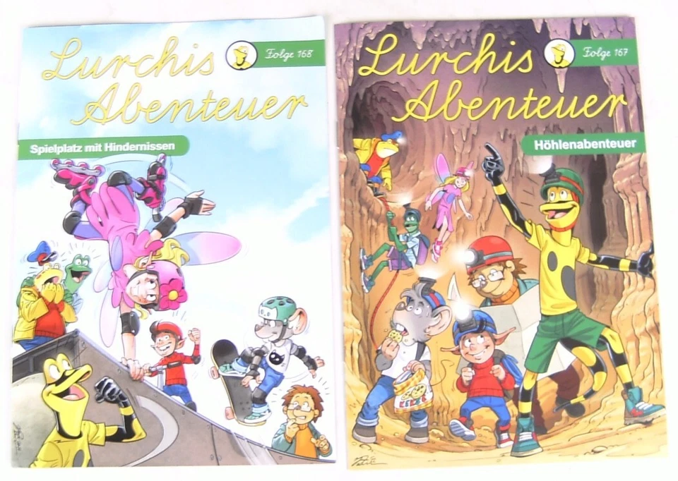 Lurchis Abenteuer Salamander Werbeheft 167 + 168 Folge von 2020 - Bild 1 von 1