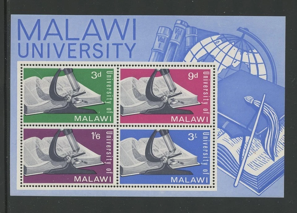 MALAWI 36a, 1965 UNIVERSITY OPENING, S/S, MNH (ML4295K) - Image 1 of 1
