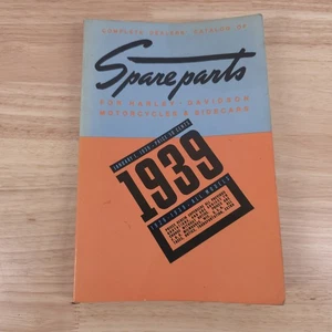 Harley Davidson Complete Dealers Catalog of Spare Parts for Sidecars 1926 - 1939 - Imagen 1 de 5