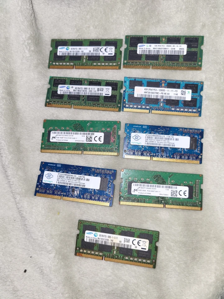 Lot Of 9 Laptop RAM - Image 1 of 2