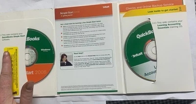 2008 INTUIT QUICKBOOKS Simple Start Plus Pack Software + License key - Image 1 of 4