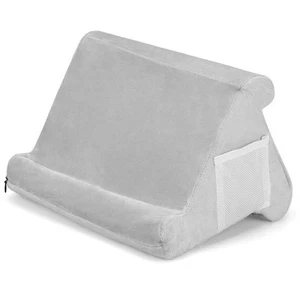 Tablet Pillow Holder, Foldable iPad Stand for Lap, Bed and Desk -Tablet-grey - Picture 1 of 6