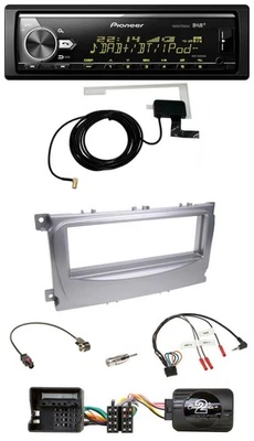 Pioneer Bluetooth DAB USB Lenkrad Autoradio für Ford Galaxy C-Max ab 2007 Focus - Bild 1 von 4