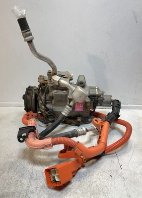 2012 - 2015 Honda Civic Hybrid Acura iLX Hybrid A/C Compressor HBC198 OEM TESTED - Image 1 of 4