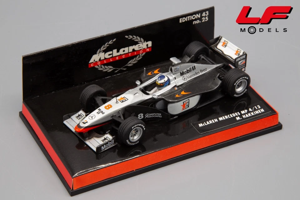 1:43 McLaren Mercedes MP4/13 M. Hakkinen - Minichamps - Immagine 1 di 3