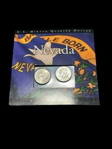 NEVADA 2006 P - D State Quarters UNC Coins of America (D0746) - Picture 1 of 8