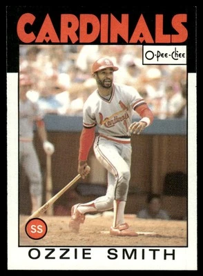 1986 O-Pee-Chee Ozzie Smith St. Louis Cardinals #297 - Image 1 of 2