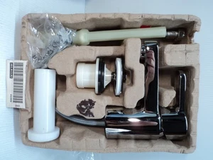 IKEA ENSEN Bath Faucet Chrome Plated w/Drain Strainer/Stopper 202.813.82 - Picture 1 of 2