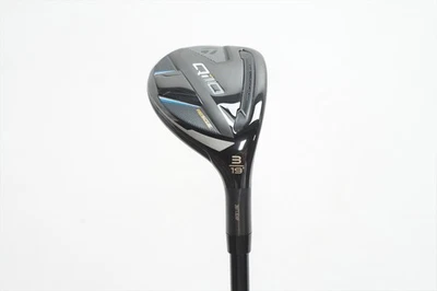 Taylormade Qi10 19° 3 Hybrid Stiff Flex Hzrdus Smoke Black Rdx 80 Good - Image 1 of 4